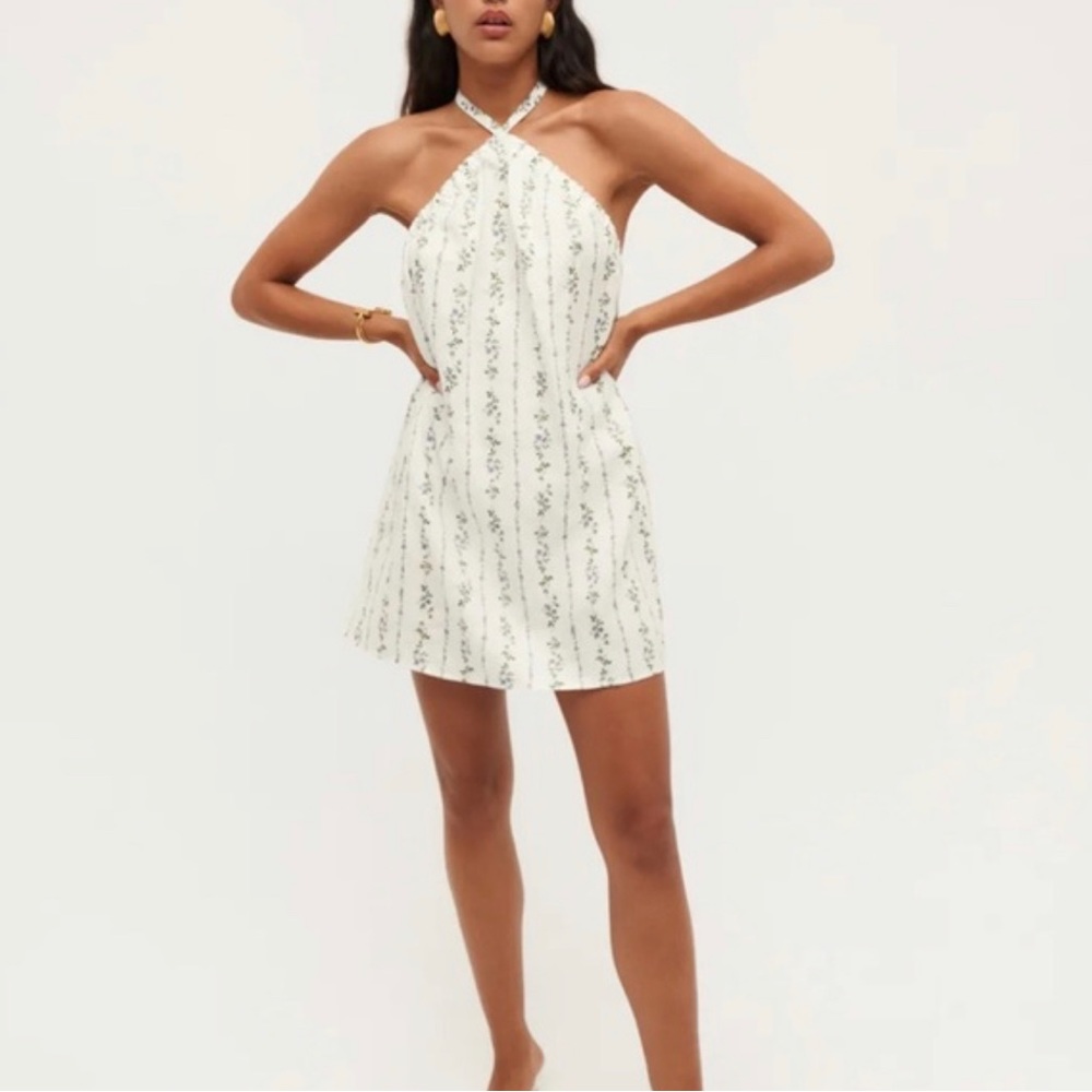 Reformation Maui Linen dress